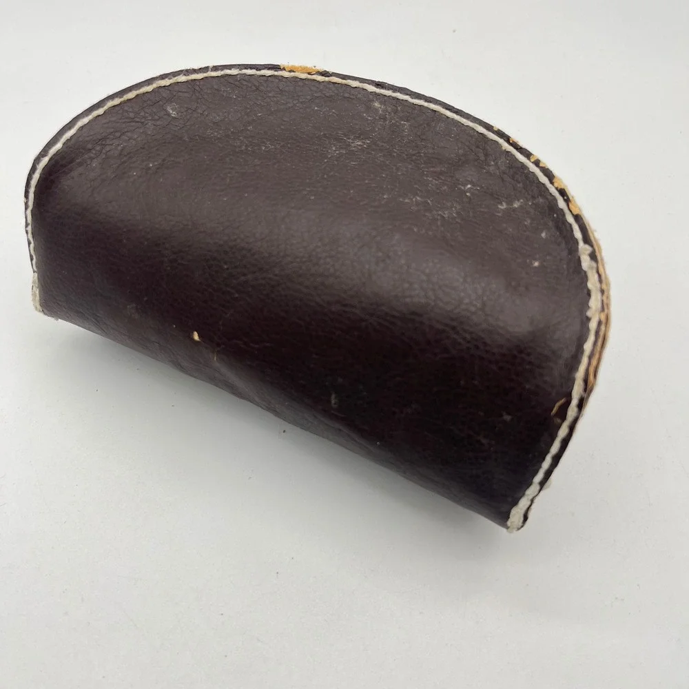 True Religion Eyewear‎ Sunglasses Case Brown Embellished Logo Designer